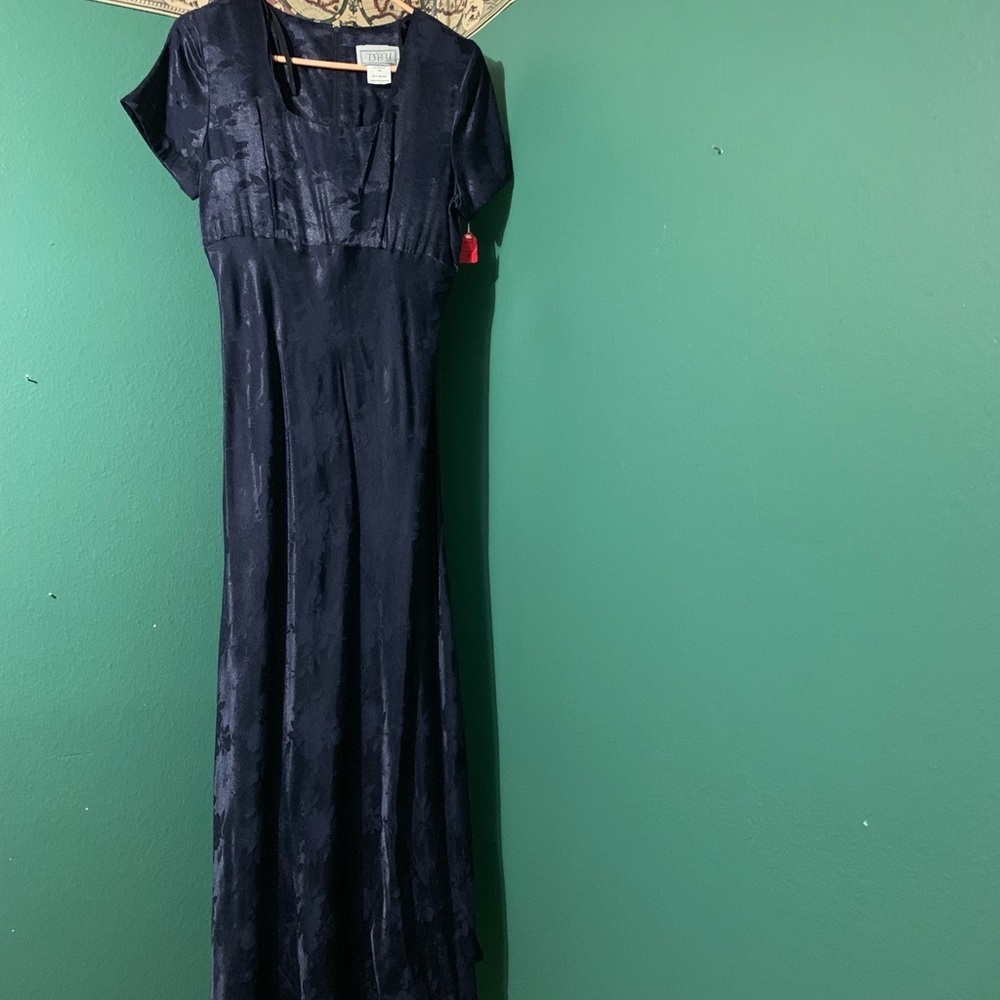 Junior Navy Maxi Dress